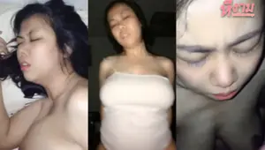 คลิปหลุด18-แม่สาวอวบนมโตขึ้นขย่มโยกเอวแบบไม่ยั้งให้ผัวรัวๆก่อนที่จะโดนจับกระแทก-300x450-1.webp